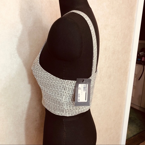 Luxe XS crop top NWT Prom Party Top Shirt Womens - Picture 3 of 7